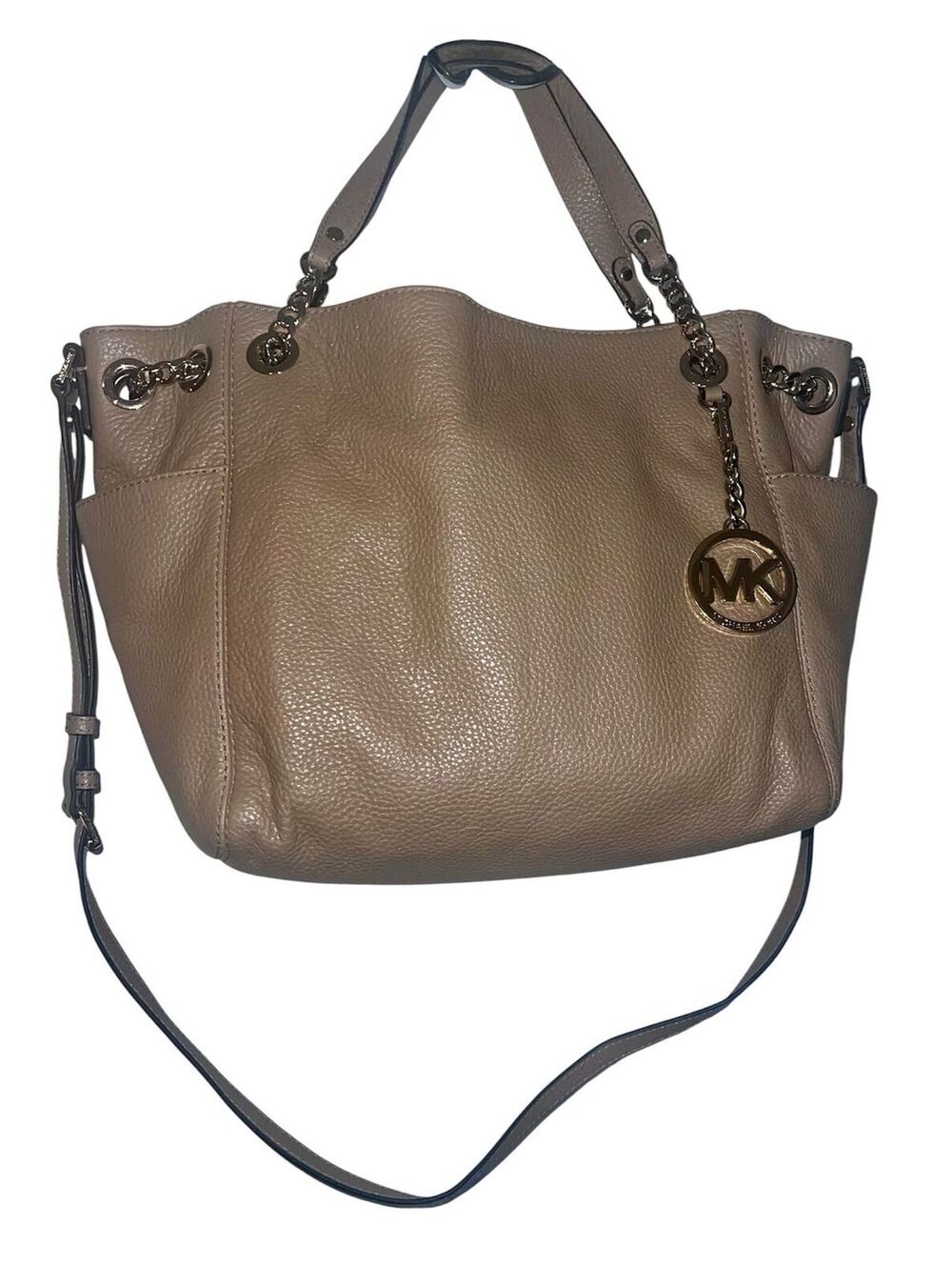 MK32. Michael Kors Jet Set Chain shoulder tote
